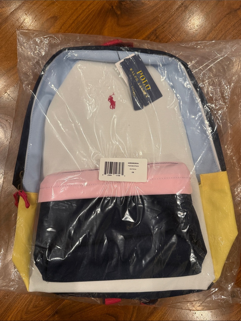 Polo Ralph Lauren Poly Pony White/Multi Backpack